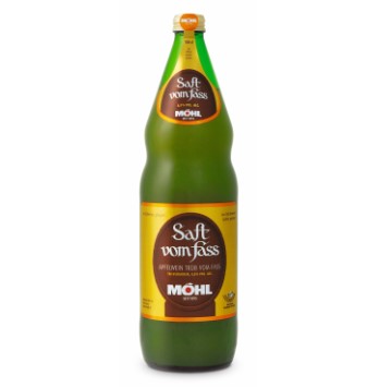 Möhl Saft Trüb mit Alkohol