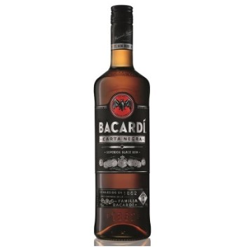 Rum Bacardi Carta Negra Black