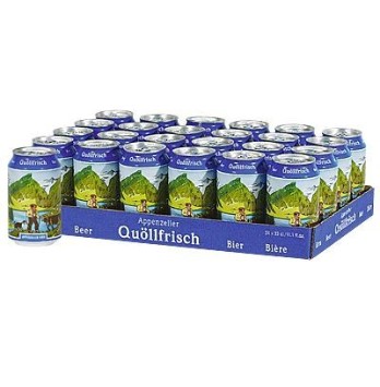 Appenzeller Quöllfrisch Lager hell Dosen 4x6er