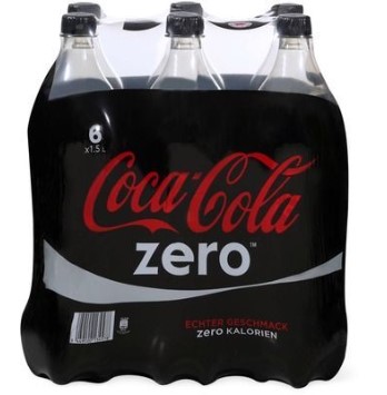 COCA-COLA ZERO EU PET EW Schrumpf 6er