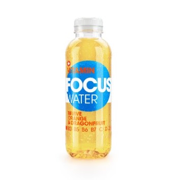 FOCUSWATER immunity orange & dragonfruit PET EW 4x6er