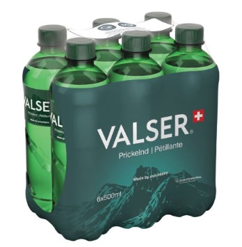 Valser Prickelnd mit CO2 PET EW