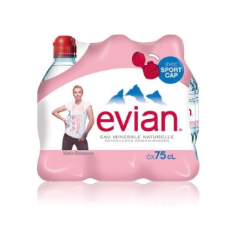 Evian ohne CO2 Sportcap PET EW