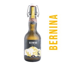 Engadiner Bier Bernina Lager Hell Bügel MW